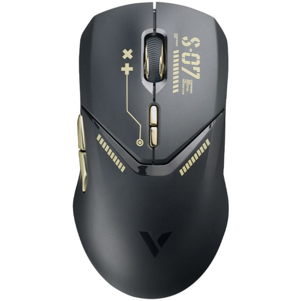 VT9PRO Wired/Wireless Gaming Mouse Black golden resmi
