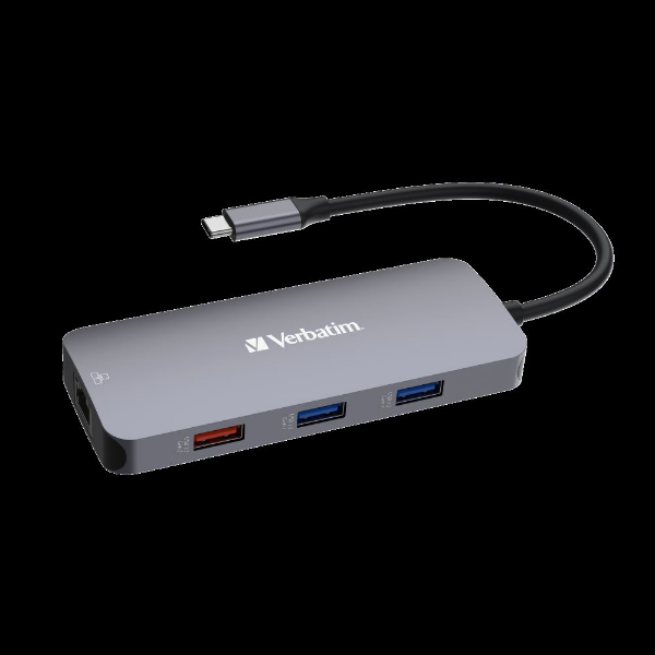 HUB USB-C Pro Multiport 9 Port 1xHDMI 1xRJ45 2xUSB-C 3.2 Gen2 resmi