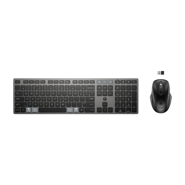 720 Dual-Mode Rechargeable Wireless Keyboard ve Mouse resmi