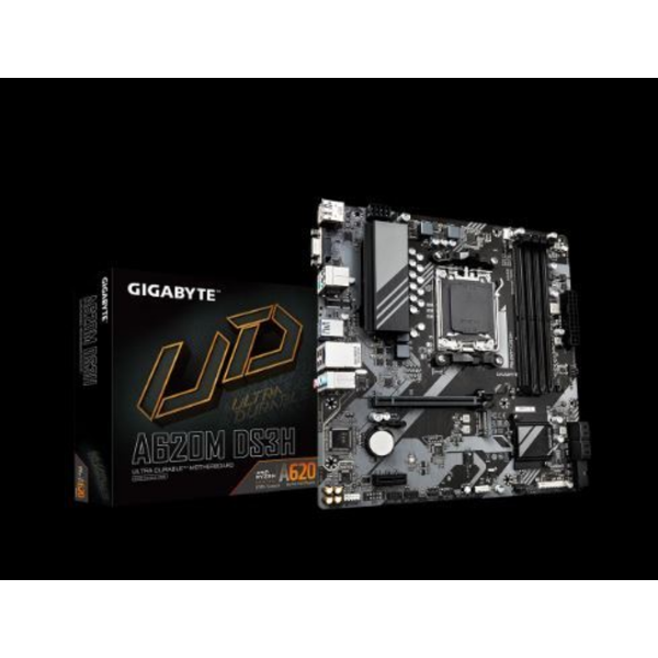 A620M-DS3H DDR5 7600 MHz OC AM5 M.2 HDMI DP D-Sub MicroATX Anakart resmi