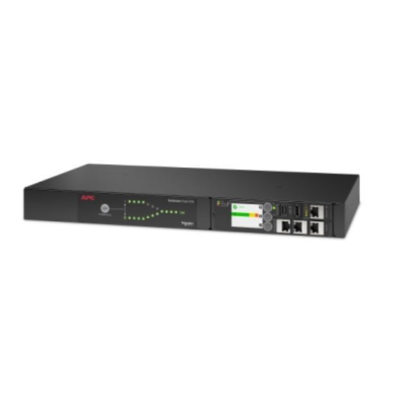 NetShelter Rack Automatic Transfer Switch 1U 16A 230V 2 C20 IN 8 C13 1 resmi