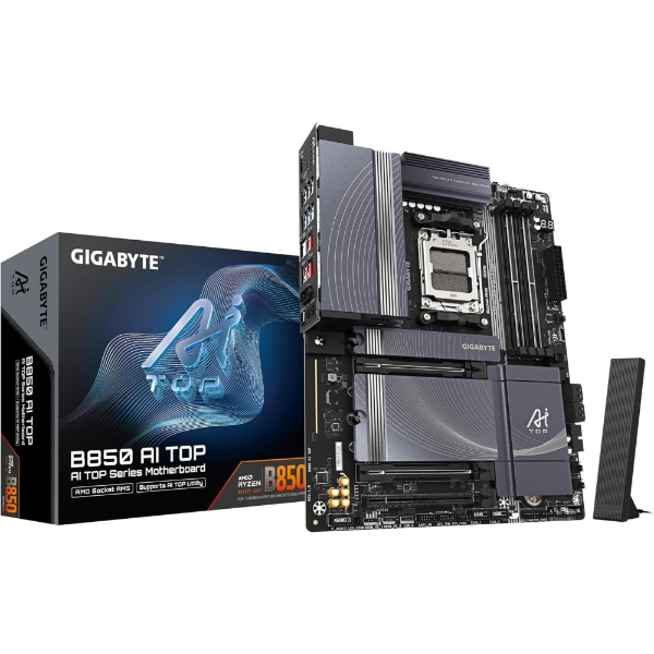 B850-AI-TOP 8600MHz OC DDR5 AM5 M.2 HDMI DisplayPort ATX Anakart resmi