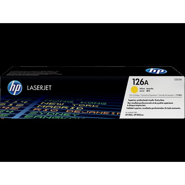 No 126A Sarı 1000 Sayfa Lazer Toner resmi