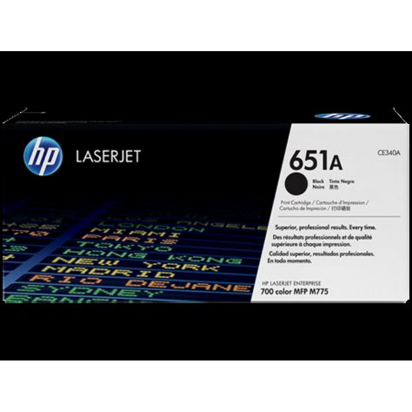 No 651A Siyah 13500 Sayfa Lazer Toner resmi