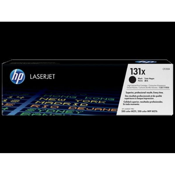 No 131X Yüksek Kapasiteli Siyah 2400 Sayfa Lazer Toner resmi