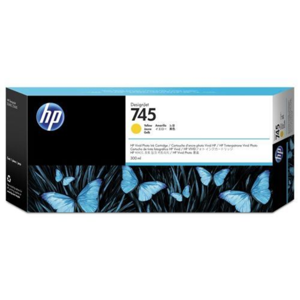 No 745 300ml Sarı DesignJet Kartuş resmi
