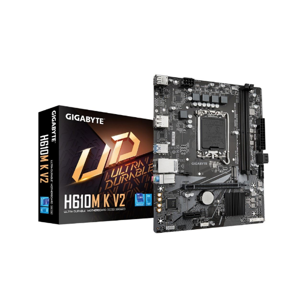H610M-K-V2 4800MHz DDR5 LGA1700 M.2 HDMI MicroATX Anakart resmi