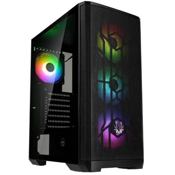 NOVA MESH SE TG + 4ARGB WITH CONTROLLER Black resmi