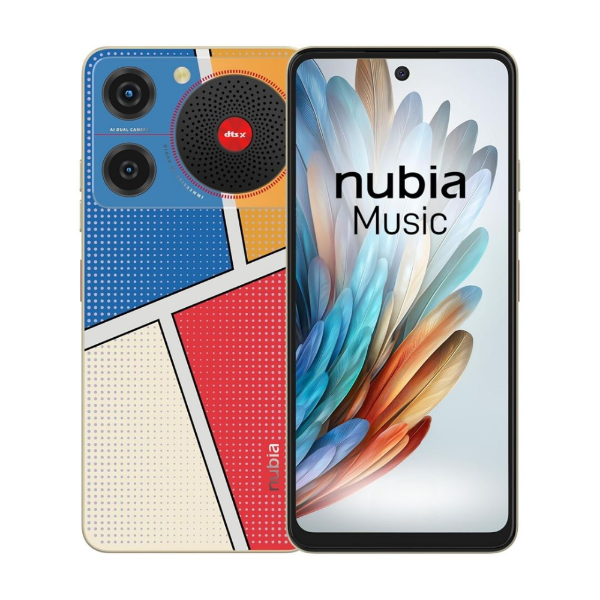 NUBIA MUSIC 4/128 POPART resmi