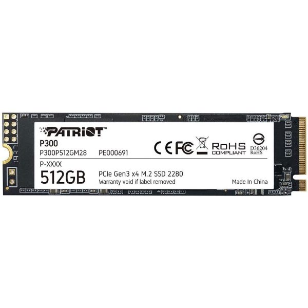 512GB P300 M.2 2280 PCIE Gen3 x 4 1700MBS/1100MBS Flash SSD resmi