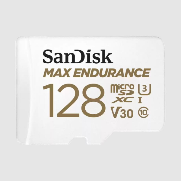 128GB Max Endurance microSDXC + SD Adapter 100/40MB/s Hafıza Kartı resmi