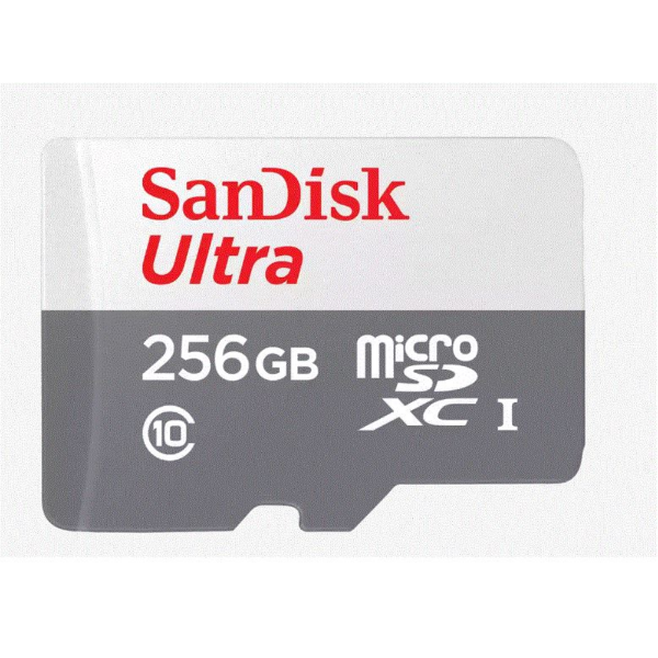 256GB Ultra 100MB/s Class 10 UHS-I MicroSD Hafıza Kart resmi