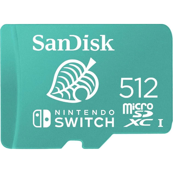 512GB Nintendo Animal Crossing SDXC 100MB/s MicroSD Card resmi