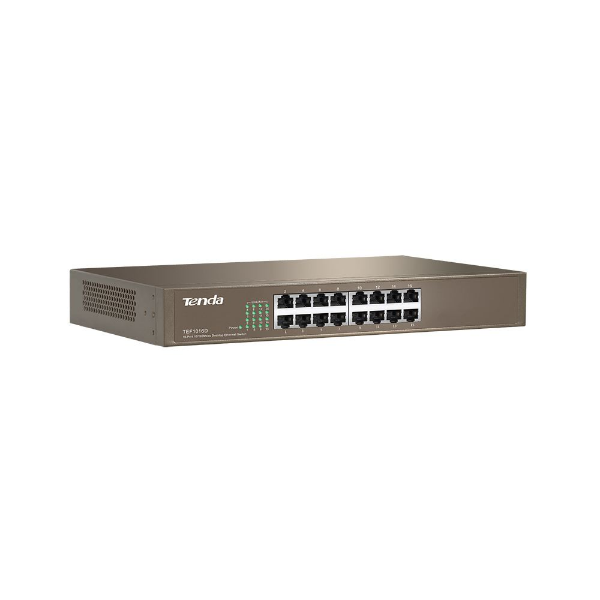 10/100Mbps 16xPort Raf Tipi Hızlı Ethernet Switch resmi
