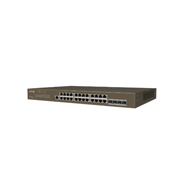 TEG3328F 28 Port Gigabit L2 Switch resmi