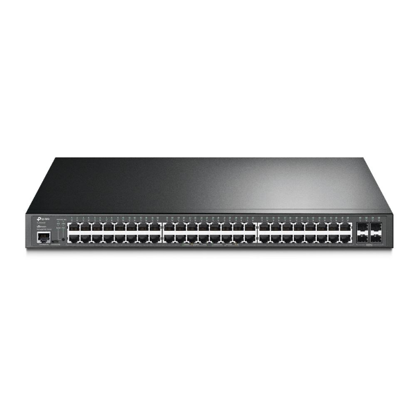 JetStream 52-Port Gigabit L2+ Managed Switch with 48-Port PoE+ resmi