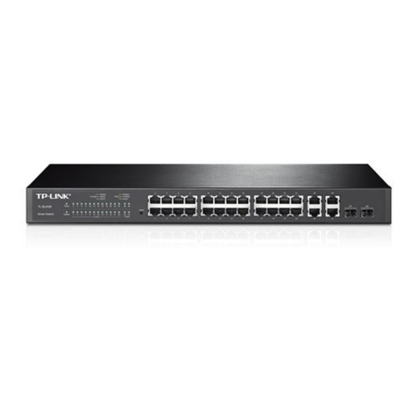 24 Port Gigabit L2 Yönetilebilir POE Switch resmi