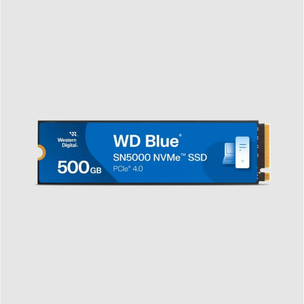 500GB BLUE SN5000 PCI-4.0 5000-4000MB/s M2 SSD resmi