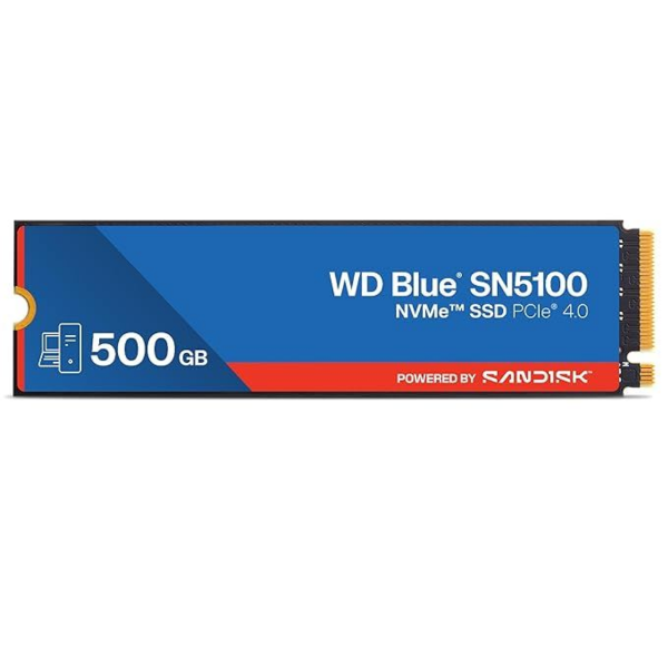 500GB BLUE SN5100 PCI-4.0 5000-4000MB/s M2 SSD resmi