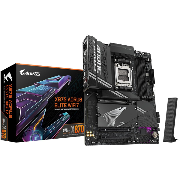 X870E-A-ELITE-WIFI7 8200 MHz OC DDR5 AM5 M.2 HDMI DP ATX Anakart resmi
