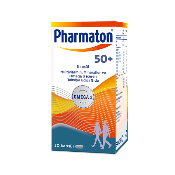 Pharmaton 50 Plus 30 Kapsül