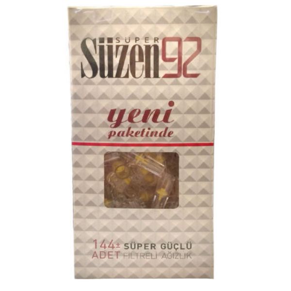 Süzen 92 Süper Güçlü Filtreli Ağızlık 144'lü