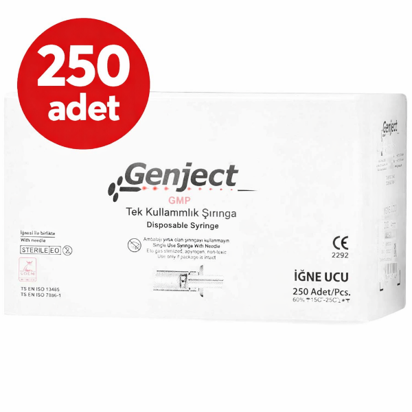 Genject Mezoterapi İğnesi 30 G 4 mm - 250 Adet