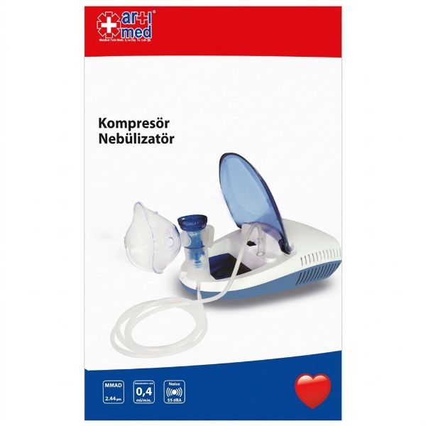 Artımed Kompresörlü Kapaklı Nebulizatör Cihazı